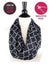 Pop Fashion Women Chain Link Pattern Infinity Scarf Wrap Scarf With White Zipper Carousel 3