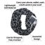 Pop Fashion Women Chain Link Pattern Infinity Scarf Wrap Scarf With White Zipper Carousel 4