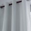 Outdoor Curtain Water-repellent 1 Piece Loop Curtain White Transparent Outdoor C Carousel 3