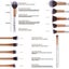 Marble Makeup Brush Set With Brush Holder Pot | Premium Synthetic Foundation Pow Carousel 2