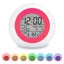 Student Digital Clock For Boys Girls, 7 Colors Changing Light Bedside Clock For Carousel 2