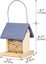 Hanging Cedar Wooden Ranch Wild Bird Feeder, Vintage Color Style, Uvcoating,2.6 Carousel 3