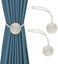 Set Of 2 Magnetic Tiebacks For Decorative Curtains, Modern Support Rope For Thin Carousel 1