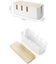 Cable Management Box, White Cord Organizer Box To Cover And Hide Power Strips, W Carousel 2