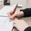 Luxury Walnut Ballpoint Pen Writing Set - Elegant Fancy Nice Gift Pen Set For Si Carousel 4
