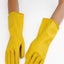3-pairs Reusable Household Gloves, Rubber Dishwashing Gloves, Extra Thickness, L Carousel 4
