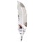 Feather Wall Mirror, 3d Acrylic Mirror Feather Wall Stickers Modern Home Decor R Carousel 3
