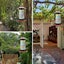Solar Bird Feeder For Outside - Waterproof Unique Retro Mosaic Copper Outdoor Ha Carousel 3