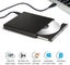 External Cd Dvd Drive, Blingco Usb 2.0 Slim Protable External Cd-rw Drive Dvd-rw Carousel 3