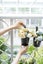 Metal Iron Flower Pot Vase Hanging Balcony Garden Planter Carousel 4