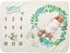 Weekly Monthly Baby Blanket 28*40 In Super Soft Flannel For Girl Boy Floral Wing Carousel 1