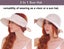 Ladies Simple Hat Upf 50+ Uv Sunscreen Convertible Beach Sun Hat $ Sun Hat Women Carousel 2