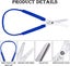 Scissors Colorful Grip Scissors Loop Handle Self-opening Scissors Adaptive Cutti Carousel 4