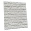 30" X 27" White Brick 3d Wall Panels Peel And Stick Wallpaper For Living Room Be Carousel 1
