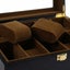 10 Grids Wooden Watch Box Jewelry Display Storage Organizer Carousel 5