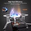 Camp Cooker - Medium- with Hose Connection & carry case. Carousel 3