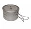 Titanium Mug 1300ml - with lid & mesh carry bag. Carousel 14