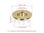 Bathroom Sink Round Hole Overflow Cover Sink Hole Cover Replacement Carousel 6