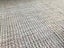 120 x 180 cm Jute Handwoven Rug - Light Grey Carousel 2