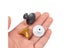 2pcs/lot Round Cabinet Knobs Kitchen Cabinet Drawer Pull Handle With Screw Carousel 6