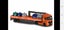 Mercedes Benz Transporter with 5 Recycle Containers and a Hoist by Majorette ** Carousel 4