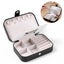 Bran Jewelry Box Women Small Jewelry Box Travel Jewelry Box With Mirror Jewelry Carousel 2