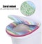 Toilet Seat Cover Pads Washable Bathroom Soft Thicker Warmer Washable Cloth Toil Carousel 2