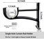 Curtain Rod Bracket, Small Curtain Rod Brackets Holder For Curtain Rods Heavy Du Carousel 3