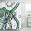 Bathroom Shower Curtain Colorful Fashion Octopus Shower Curtains Durable Fabric Carousel 1