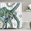 Bathroom Shower Curtain Colorful Fashion Octopus Shower Curtains Durable Fabric Carousel 2