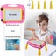 Magnetic Drawing Board Compatible With Kids Large Doodle Board Writing Painting Carousel 2