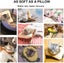 Adjustable Cat E-collar, Cute Toast Neck Cone After Surgery, Wound Healing Prote Carousel 4