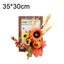 Halloween Decoration Harvest Festival Simulation Sunflower Pumpkin Photo Frame G Carousel 2