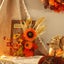 Halloween Decoration Harvest Festival Simulation Sunflower Pumpkin Photo Frame G Carousel 3