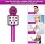 Bran Karaoke Microphone, Wireless Bluetooth Karaoke Microphone Children, Portabl Carousel 4