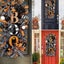 Halloween Door Wreaths For Front Door Decor, Ribbon Wreath Artificial Door Wreat Carousel 4