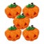 5 Pcs Led Pumpkin Lights Necklace Necklace For Kids & Adults Halloween Accessory Carousel 1