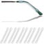 5 Pairs Soft Silicone Eyeglasses Temple Tips Sleeve Retainer,anti-slip Elastic C Carousel 1