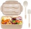 Bran Bento Boxes For Adults - 1400 Ml Bento Lunch Box For Kids Childrens With Sp Carousel 1