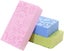 3pcs Exfoliating Bath Sponge, Asian Korean Bath Sponge Compatible With Shower Carousel 1