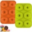 Silicone Donut Molds, Non-stick Donut Baking Sheet Compatible With Biscuit 2 Pc Carousel 1
