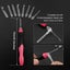 Bran Lighted Crochet Hook Set,9 Size Interchangeable Heads 2.5mm To 6.5mm With E Carousel 3