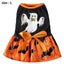 Dog Dress For Halloween Holiday Theme Ghost Bat Pattern Dog Skirt For Dogs Cats Carousel 2