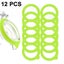 Bran 12 Pieces Silicone Jar Gaskets Replacement Silicone Seals Airtight Silicone Carousel 1