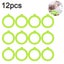 Bran 12 Pieces Silicone Jar Gaskets Replacement Silicone Seals Airtight Silicone Carousel 2