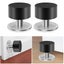Bran 2 Pieces Self-adhesive Door Stoppers Robust Stainless Steel Rubber Stoppers Carousel 2
