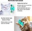 Bran Windmill Cat Toy Turntable Cat Spinning Toy Teasing Interactive Cats Suctio Carousel 4