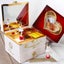Bran Musical Jewelry Box, Rotating Vintage Musicetui, Gift With Ballerina Dancer Carousel 4