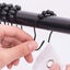 Bran 12pcs Shower Rings Shower Curtain Rings Stainless Steel Hanging Ring With S Carousel 4