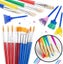 Painting Tool Kit, 34pcs Paint Supplies Include Paint Cups With Lids Palette Tra Carousel 5